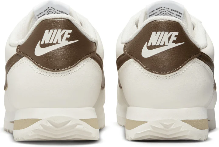 Nike Women's Cortez Leather Shoes in White | DN1791-104 - Image 6