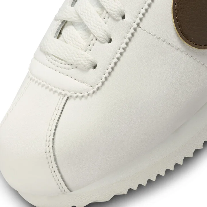 Nike Women's Cortez Leather Shoes in White | DN1791-104 - Image 7
