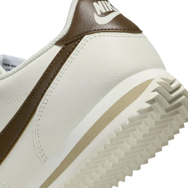 Nike Women's Cortez Leather Shoes in White | DN1791-104 - Image 8
