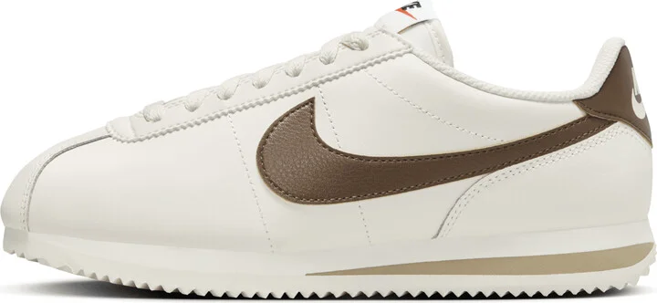 Nike Women's Cortez Leather Shoes in White | DN1791-104
