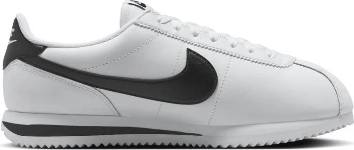 Nike Women's Cortez Leather Shoes in White | DN1791-107 - Image 3