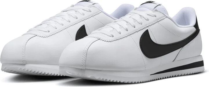 Nike Women's Cortez Leather Shoes in White | DN1791-107 - Image 5