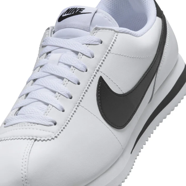 Nike Women's Cortez Leather Shoes in White | DN1791-107 - Image 7