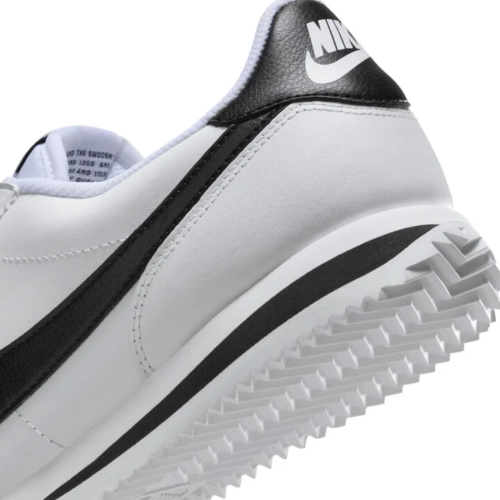 Nike Women's Cortez Leather Shoes in White | DN1791-107 - Image 8