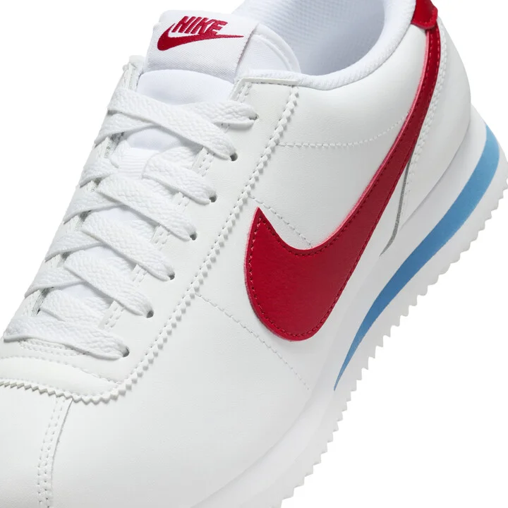 Nike Women's Cortez Leather Shoes in White | DN1791-108 - Image 7