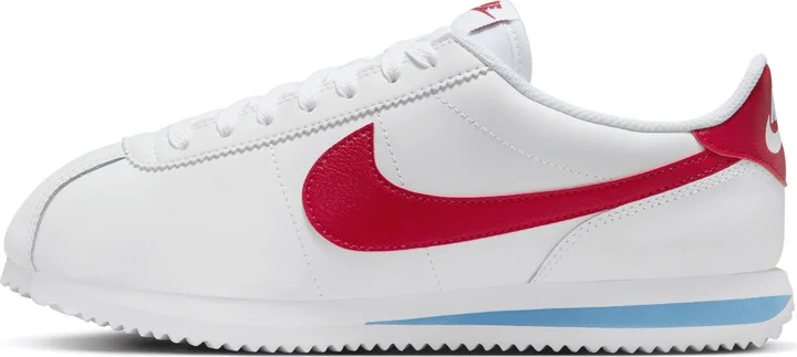 Nike Women's Cortez Leather Shoes in White | DN1791-108