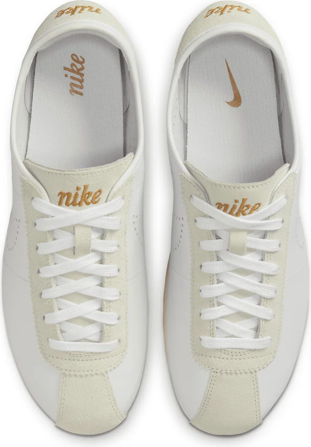 Nike Women's Cortez Leather Shoes in White | HQ1841-100 - Image 4