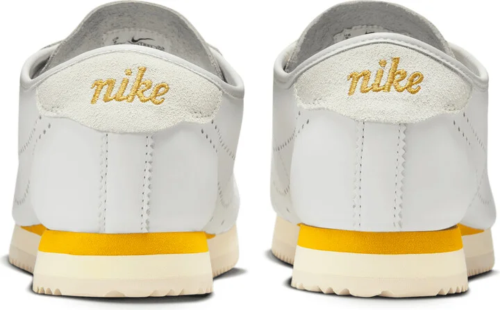 Nike Women's Cortez Leather Shoes in White | HQ1841-100 - Image 6