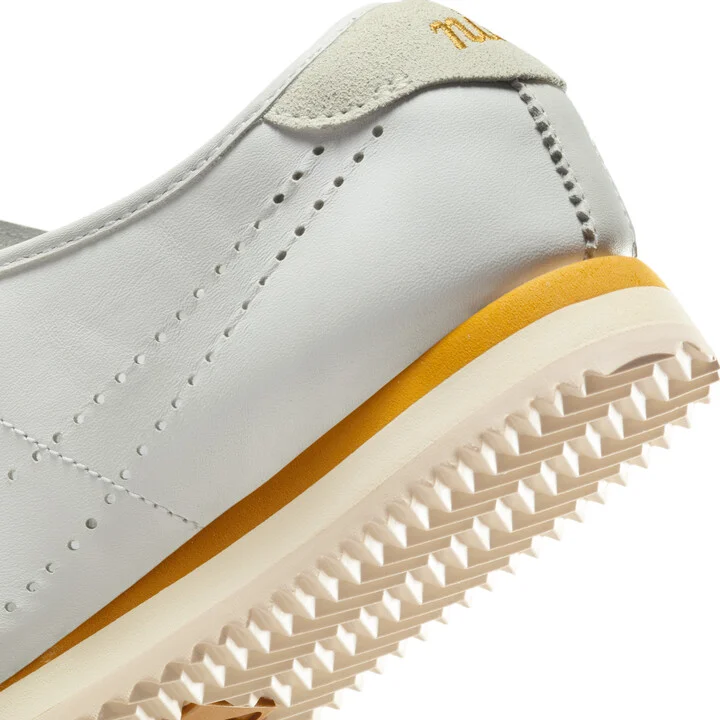 Nike Women's Cortez Leather Shoes in White | HQ1841-100 - Image 8