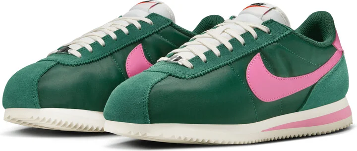 Nike Women's Cortez Shoes in Green | IF1764-300 - Image 5