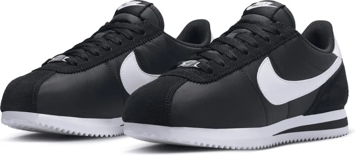 Nike Women's Cortez Textile Shoes in Black | DZ2795-001 - Image 5