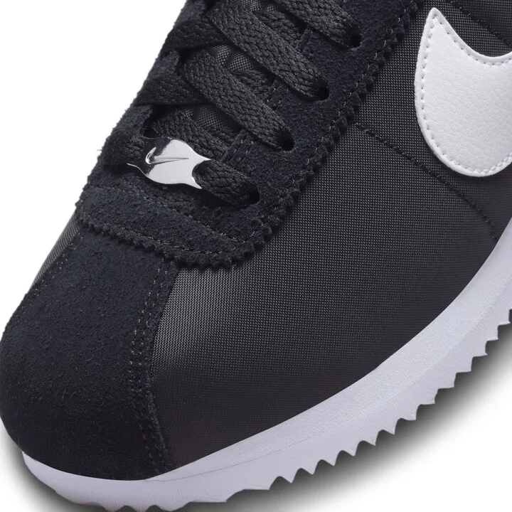 Nike Women's Cortez Textile Shoes in Black | DZ2795-001 - Image 7