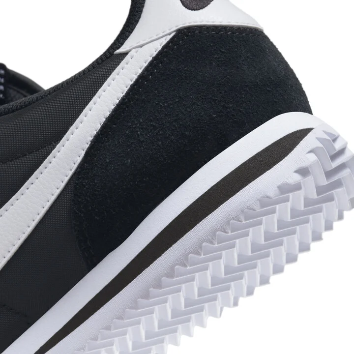 Nike Women's Cortez Textile Shoes in Black | DZ2795-001 - Image 8