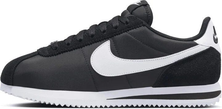 Nike Women's Cortez Textile Shoes in Black | DZ2795-001