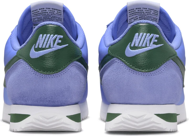 Nike Women's Cortez Textile Shoes in Blue | DZ2795-402 - Image 6