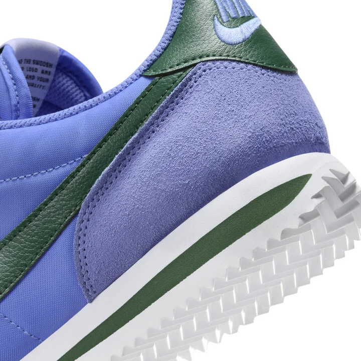 Nike Women's Cortez Textile Shoes in Blue | DZ2795-402 - Image 8