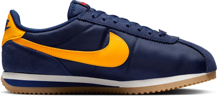 Nike Women's Cortez Textile Shoes in Blue | DZ2795-403 - Image 3