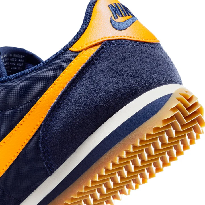 Nike Women's Cortez Textile Shoes in Blue | DZ2795-403 - Image 8