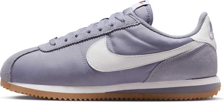 Nike Women's Cortez Textile Shoes in Grey | DZ2795-005
