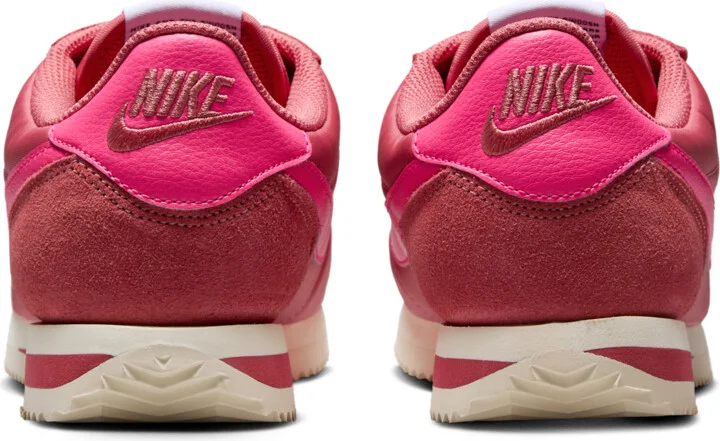 Nike Women's Cortez Textile Shoes in Red | DZ2795-604 - Image 6