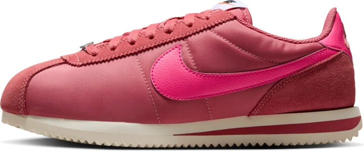 Nike Women's Cortez Textile Shoes in Red | DZ2795-604