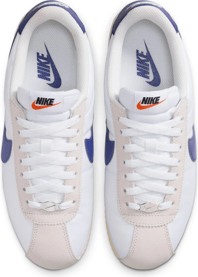 Nike Women's Cortez Textile Shoes in White | DZ2795-102 - Image 4