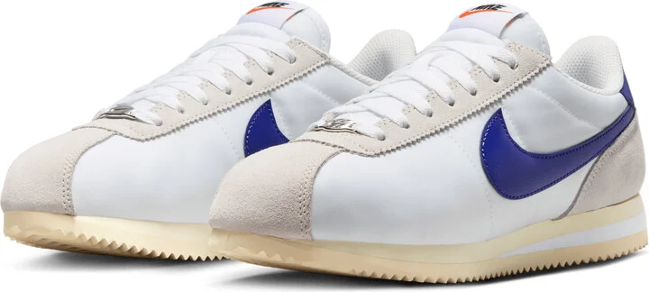 Nike Women's Cortez Textile Shoes in White | DZ2795-102 - Image 5