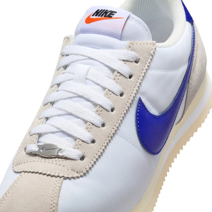 Nike Women's Cortez Textile Shoes in White | DZ2795-102 - Image 7