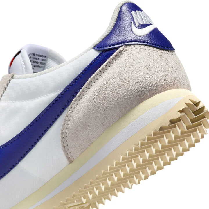 Nike Women's Cortez Textile Shoes in White | DZ2795-102 - Image 8