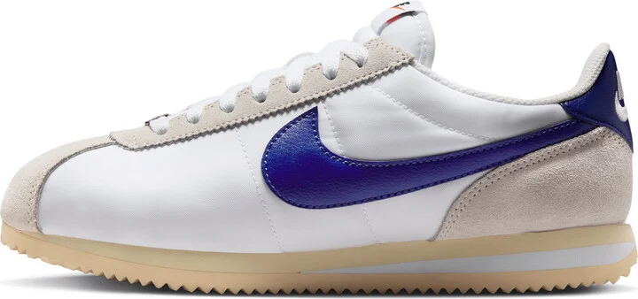 Nike Women's Cortez Textile Shoes in White | DZ2795-102