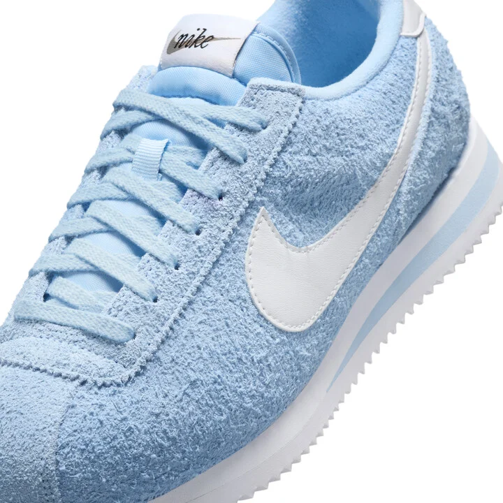 Nike Women's Cortez Vintage Suede Shoes in Blue | FJ2530-400 - Image 7