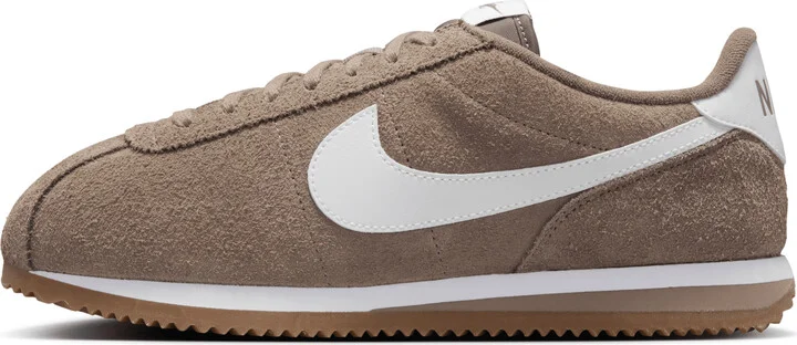 Nike Women's Cortez Vintage Suede Shoes in Brown | FJ2530-200