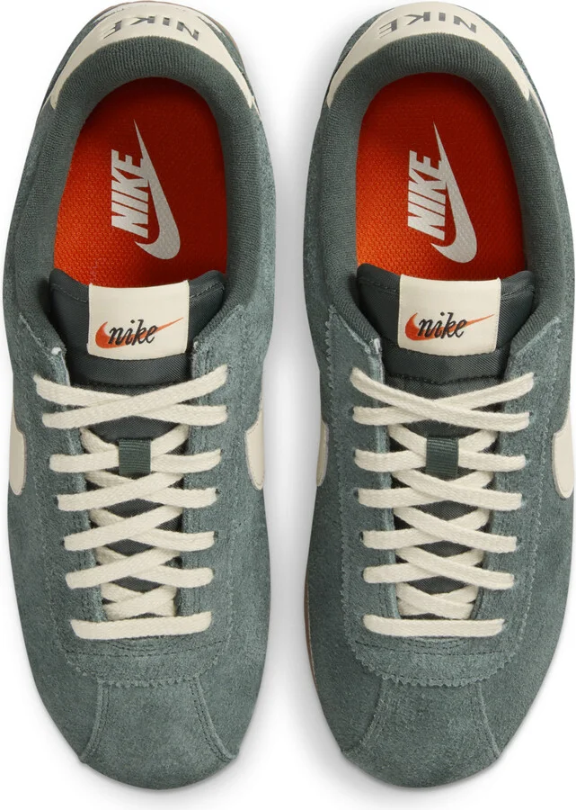 Nike Women's Cortez Vintage Suede Shoes in Green | FJ2530-301 - Image 4