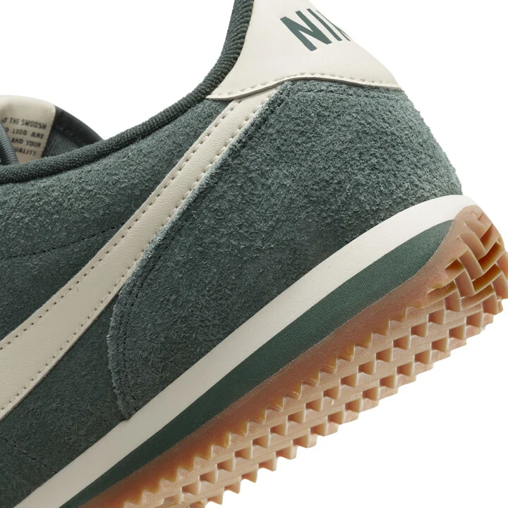 Nike Women's Cortez Vintage Suede Shoes in Green | FJ2530-301 - Image 8