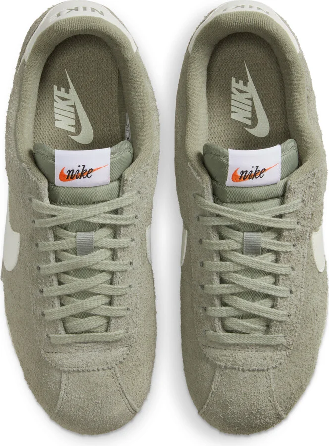 Nike Women's Cortez Vintage Suede Shoes in Green | FJ2530-302 - Image 4