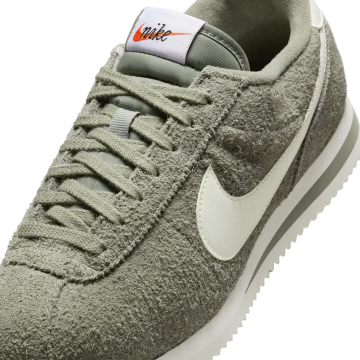 Nike Women's Cortez Vintage Suede Shoes in Green | FJ2530-302 - Image 7