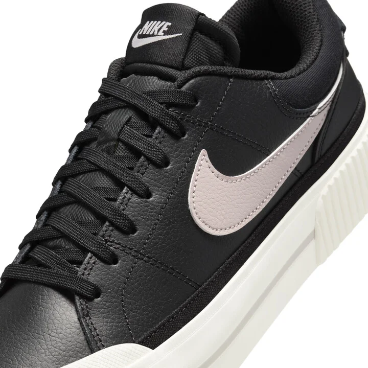 Nike Women's Court Legacy Lift Shoes in Black | DM7590-002 - Image 7