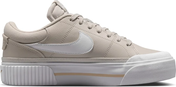 Nike Women's Court Legacy Lift Shoes in Brown | DM7590-111 - Image 3