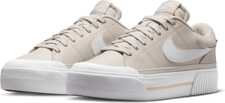 Nike Women's Court Legacy Lift Shoes in Brown | DM7590-111 - Image 5