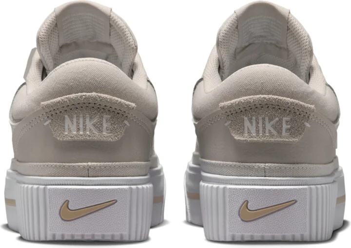 Nike Women's Court Legacy Lift Shoes in Brown | DM7590-111 - Image 6