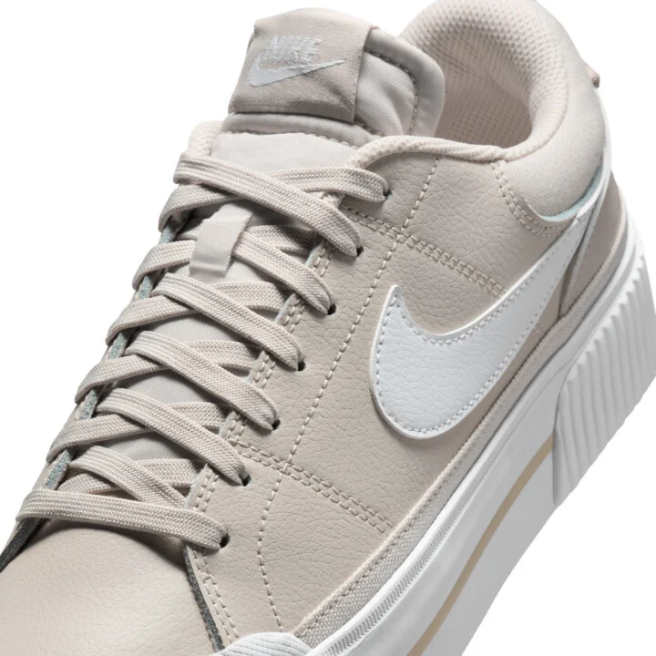 Nike Women's Court Legacy Lift Shoes in Brown | DM7590-111 - Image 7