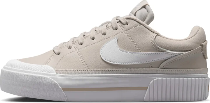 Nike Women's Court Legacy Lift Shoes in Brown | DM7590-111