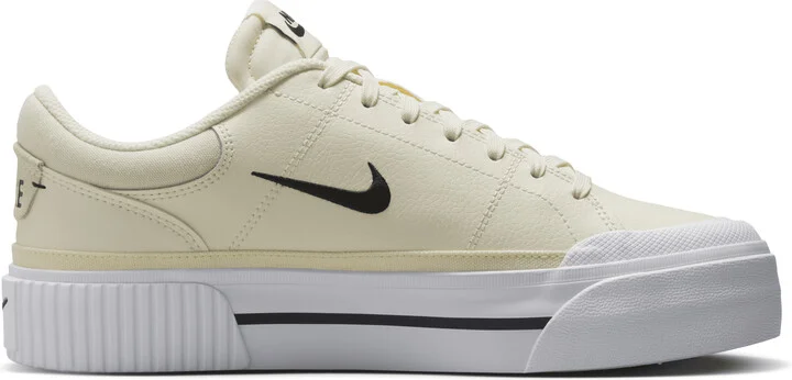 Nike Women's Court Legacy Lift Shoes in Brown | FV5526-101 - Image 4
