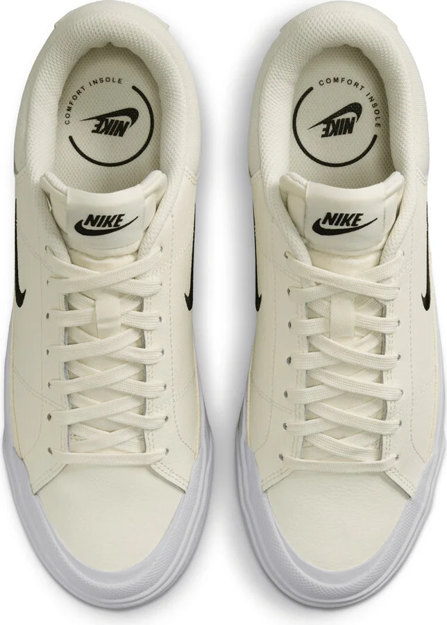 Nike Women's Court Legacy Lift Shoes in Brown | FV5526-101 - Image 5