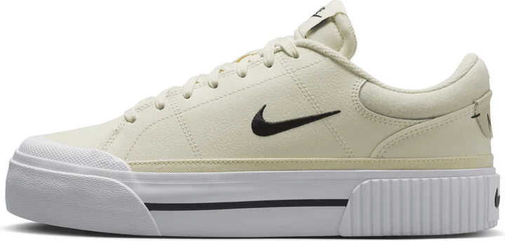 Nike Women's Court Legacy Lift Shoes in Brown | FV5526-101