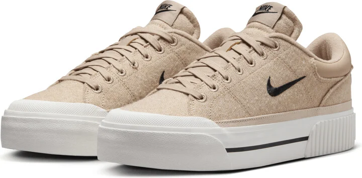 Nike Women's Court Legacy Lift Shoes in Brown | FZ2606-200 - Image 5