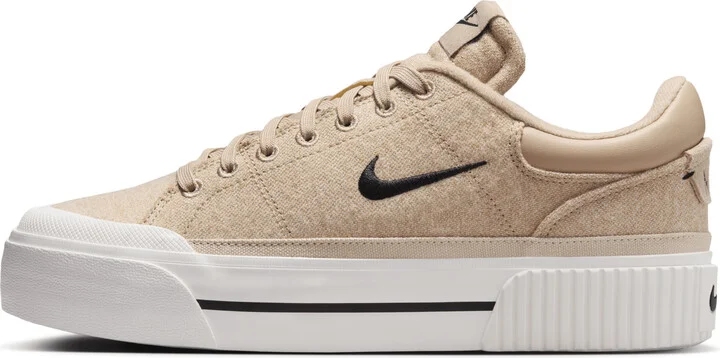 Nike Women's Court Legacy Lift Shoes in Brown | FZ2606-200
