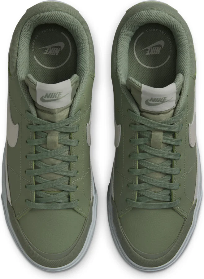 Nike Women's Court Legacy Lift Shoes in Green | HV0834-370 - Image 4