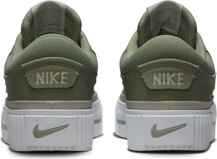 Nike Women's Court Legacy Lift Shoes in Green | HV0834-370 - Image 6