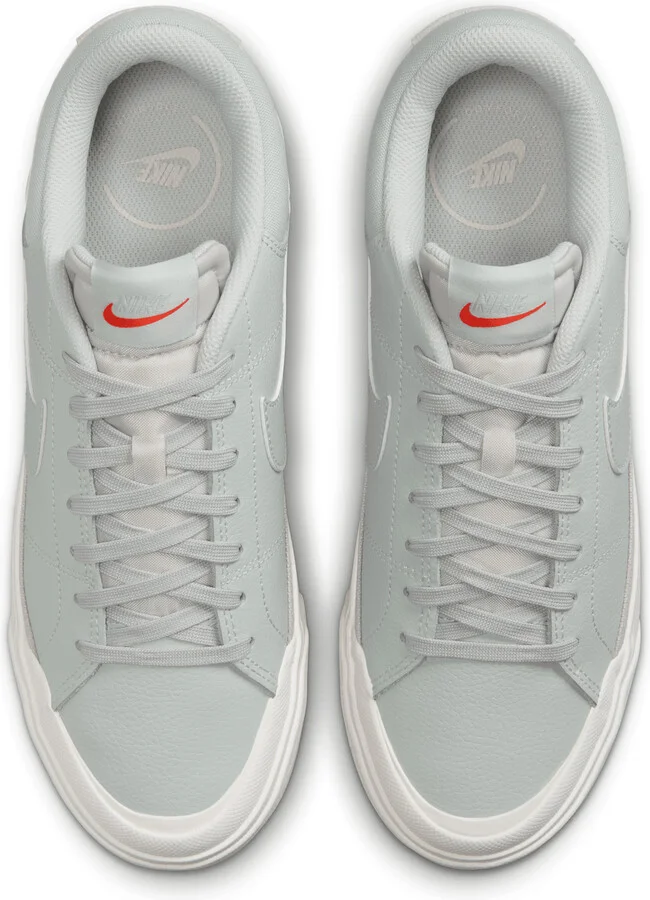 Nike Women's Court Legacy Lift Shoes in Grey | DM7590-003 - Image 4
